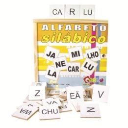 Alfabeto Silábico 350 Peças - 1367