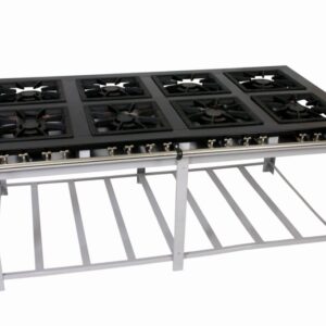 FOGÃO INDUSTRIAL VENÂNCIO LINHA MAXI 8 BOCAS
